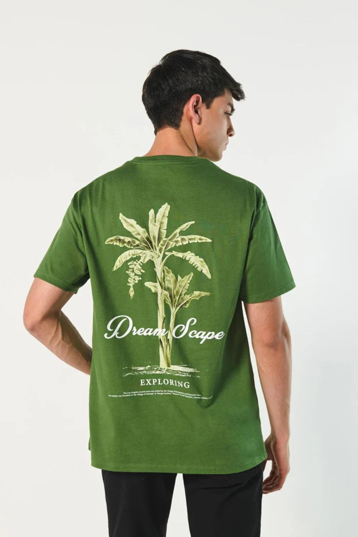 camiseta verde